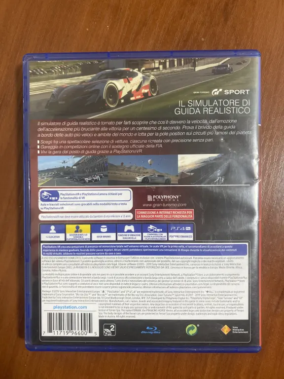 Gran Tourismo Sport для ps4